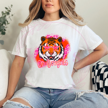 Go Bengals Preppy Direct-To-Film Transfer